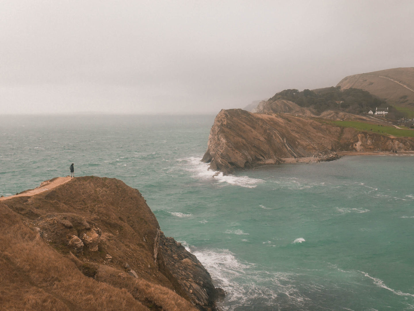 Hiking from Durdle Door to Lulworth Cove