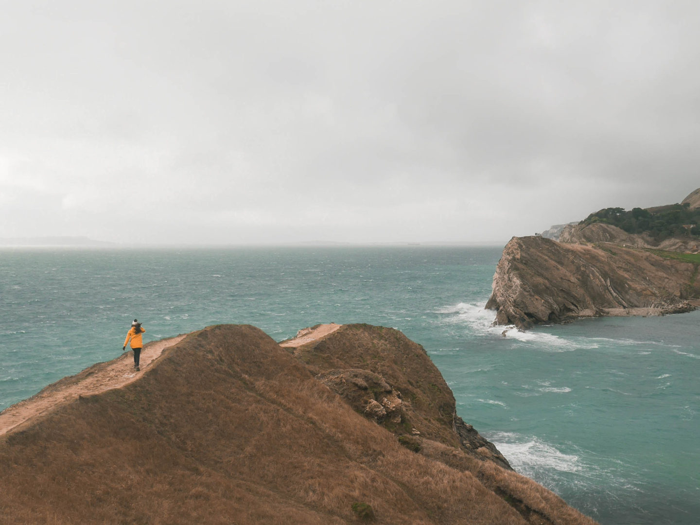 Hiking from Durdle Door to Lulworth Cove