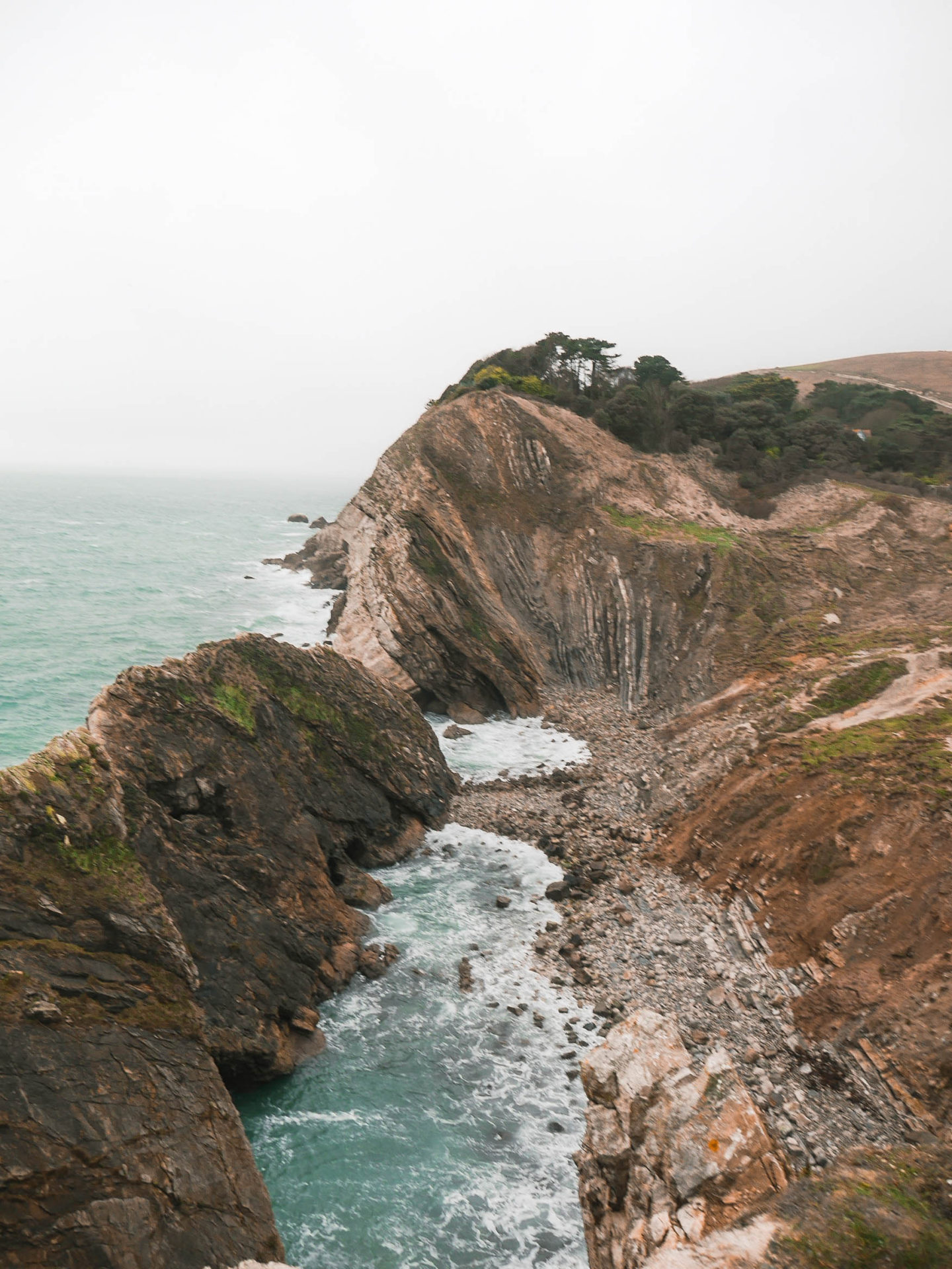 Hiking from Durdle Door to Lulworth Cove