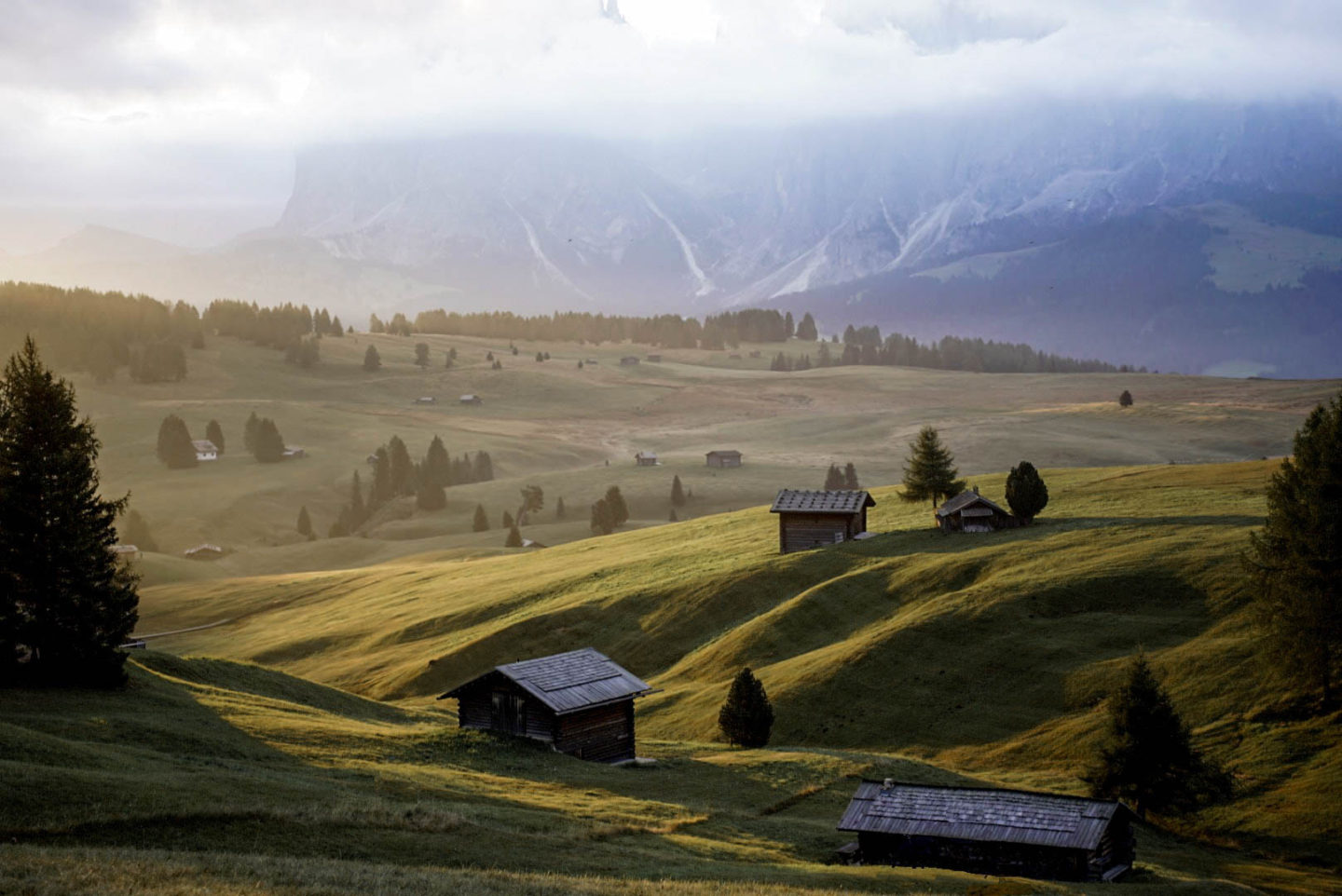 Alpe di Siusi, Dolomites, Italy